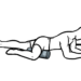 Rolling adductors, medial thigh